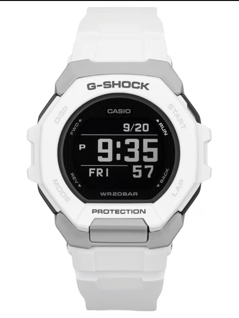Casio G-Shock White and Gray Digital Sport Watch